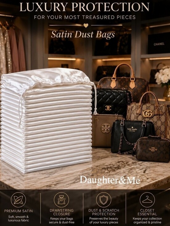 None Accessories - Premium Dust Bag for Handbags Protect Store & Organize with Style